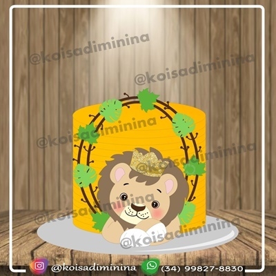 Safari - Topo de Bolo