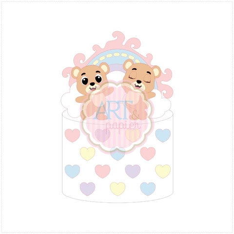 Ursinho - Topo de Bolo