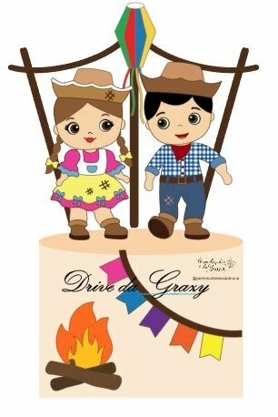 Festa Junina - Topo de Bolo 104 - comprar online