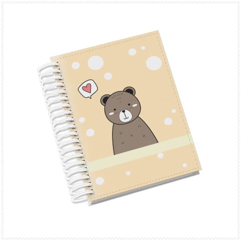 Caderneta de Saúde Ursinha Menina