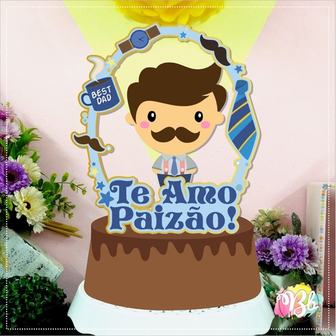 Dia dos Pais - Topo de Bolo - comprar online