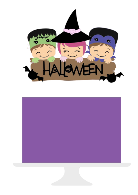 Halloween - Topo de Bolo