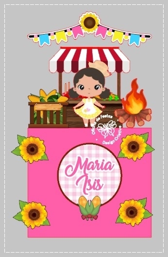 Festa Junina - Topo de Bolo 152 - comprar online