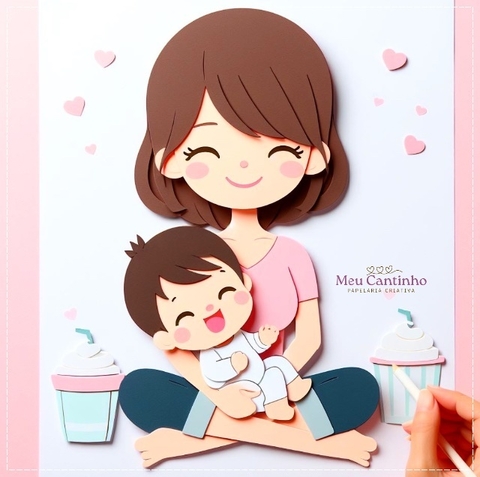 Topo de Bolo - Dia das Mães - comprar online