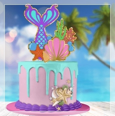 Sereia - Topo de Bolo