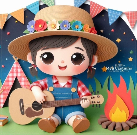 Festa Junina - Topo de Bolo 219 - comprar online