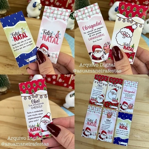 Natal - Tags e Adesivos