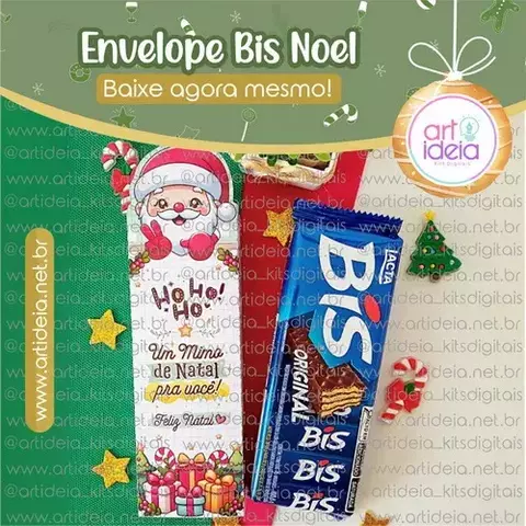 Natal - Envelope Bis Noel