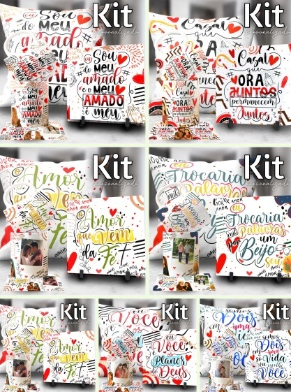 Dia dos Namorados - KITS AMOR QUE VEM DA FÉ - comprar online