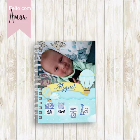 Caderneta de Saúde Bebê Menino