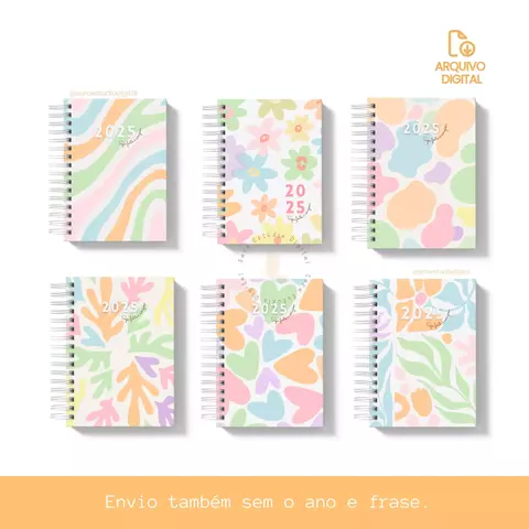 Capas - Tons Pastéis