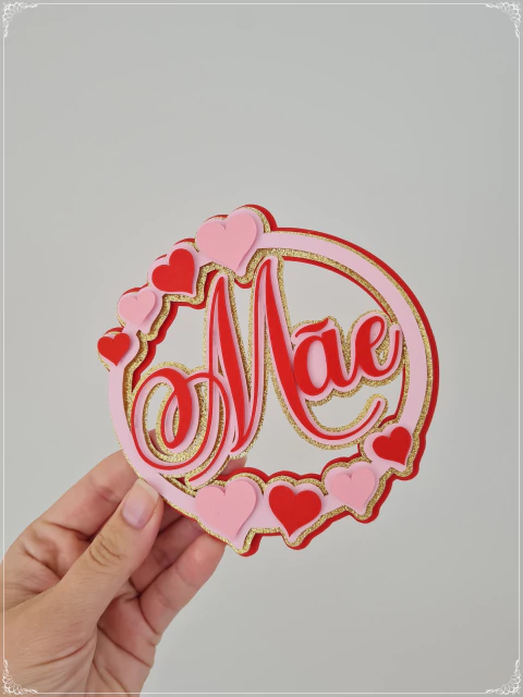 Topo de Bolo - Dia das Mães - comprar online