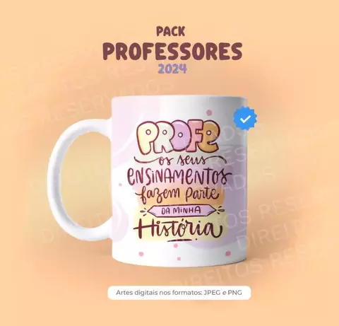 Professores 2024 - Canecas