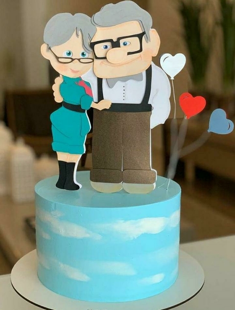 Up Altas Aventuras - Topo de Bolo