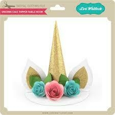 Unicórnio - Topo de Bolo