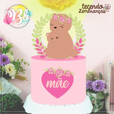 Topo de Bolo - Dia das Mães - comprar online