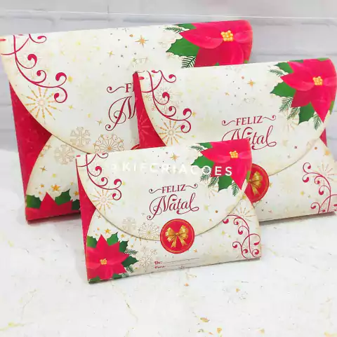 Natal - Embalagem Envelope