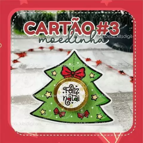 Natal - Cartões para doces