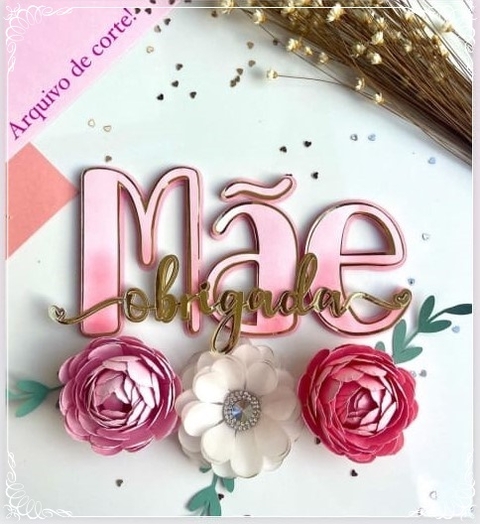 Topo de Bolo - Dia das Mães - comprar online