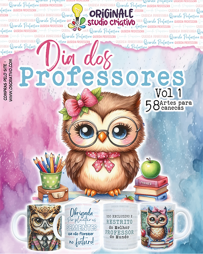 Professores 2024 - Canecas