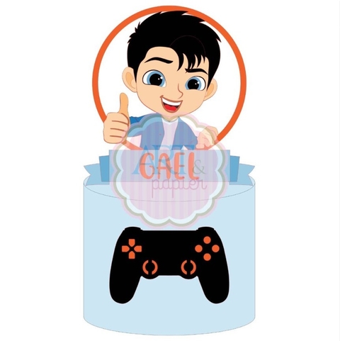 Vídeo Game - Topo de Bolo