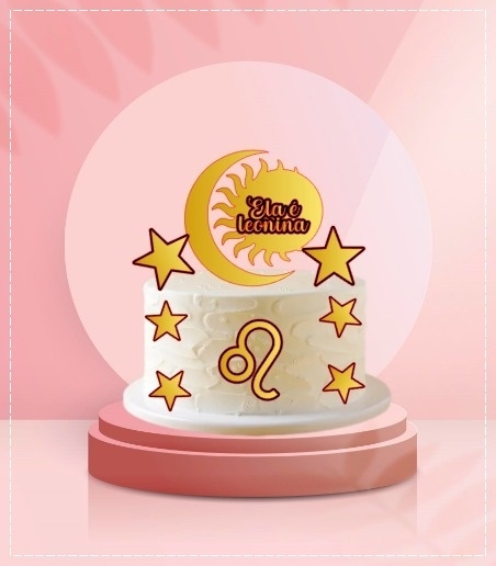 Signos - Topo de Bolo