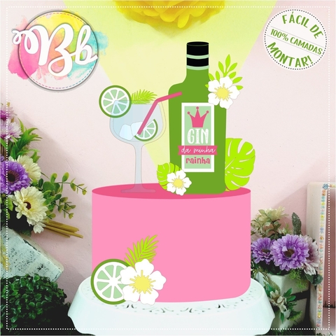 Topo de Bolo - Dia das Mães - comprar online
