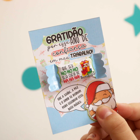 Natal - Cartões para doces