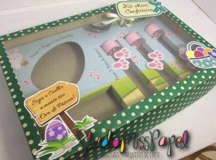 Caixa mini confeiteiro pascoa. - comprar online