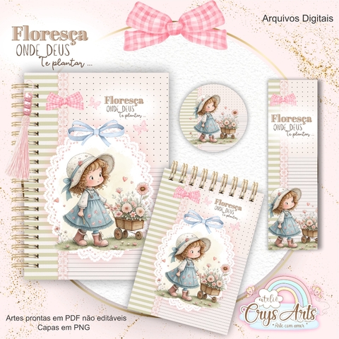 Encadernação - Combo Floresça - comprar online