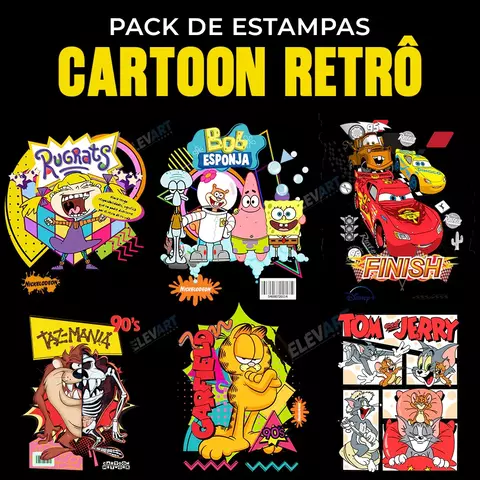 ESTAMPAS CARTOON RETRÔ - comprar online