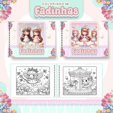 Livro de Colorir - Fadinha - comprar online