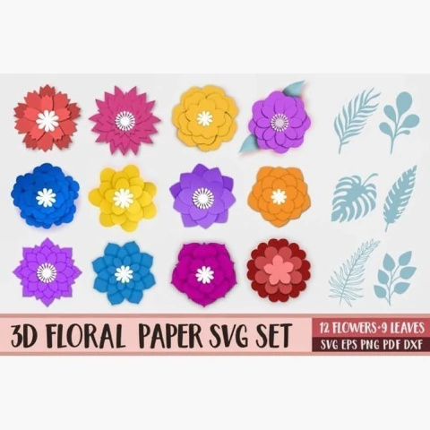 Flor 3D 2 - comprar online