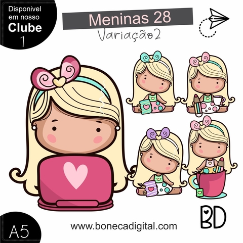 Kits digitais Meninas - comprar online