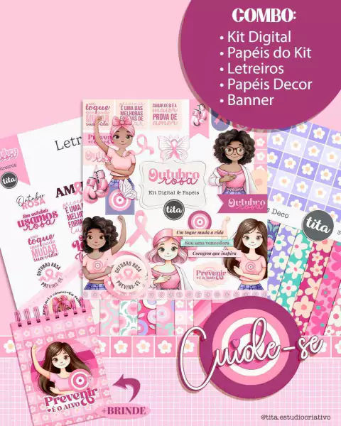 Outubro Rosa 2024 - Combo