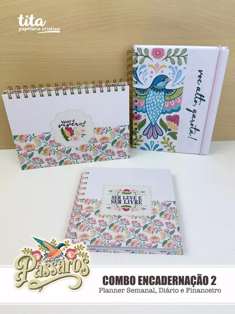 Pássaros - Combão Encadernação 02 - comprar online