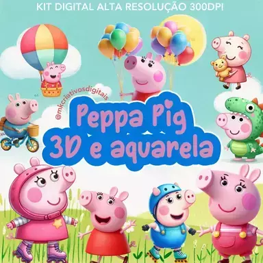 Kit Digital - PEPPA PIG - comprar online