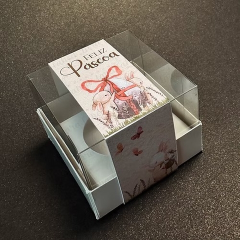 Páscoa - CAIXA 1 BRIGADEIRO COM CINTA - comprar online