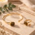 Kit Anel + Bracelete Olho de Tigre Bruto Natural – Proteção e Confiança