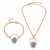 Conjunto Colar e Pulseira Quartzo Azul Bruto Natural – Calma, Equilíbrio e Harmonia na internet