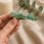 Presilha com Quartzo Verde Natural | Prosperidade, Equilíbrio e Bem-Estar