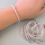 Pulseira de Quartzo Rosa Facetada 16cm com Extensor – Amor e Equilíbrio