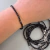Pulseira de Turmalina Negra Facetada 16cm com Extensor – Proteção Energética - comprar online