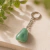Chaveiro de Quartzo Verde Natural – Equilíbrio, Cura e Bem-Estar