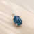 Pingente Ônix Azul Natural Oval – Equilíbrio, Proteção e Elegância - comprar online