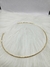 Choker banho dourado na internet