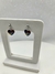 Brincos Emoção e Inclusão - Brinco de aço inox bolinha c/ Coração Autismo 1,5 cm - comprar online