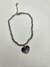 Pulseira Brilho do Autismo -Pulseira de aço inox, Coração Autismo - Elo Português 17 cm na internet
