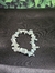 Pulseira cascalho Água Marinha – Paz- Equilíbrio - Serenidade