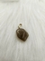 Pingente de Citrino Natural com Pino Dourado - comprar online